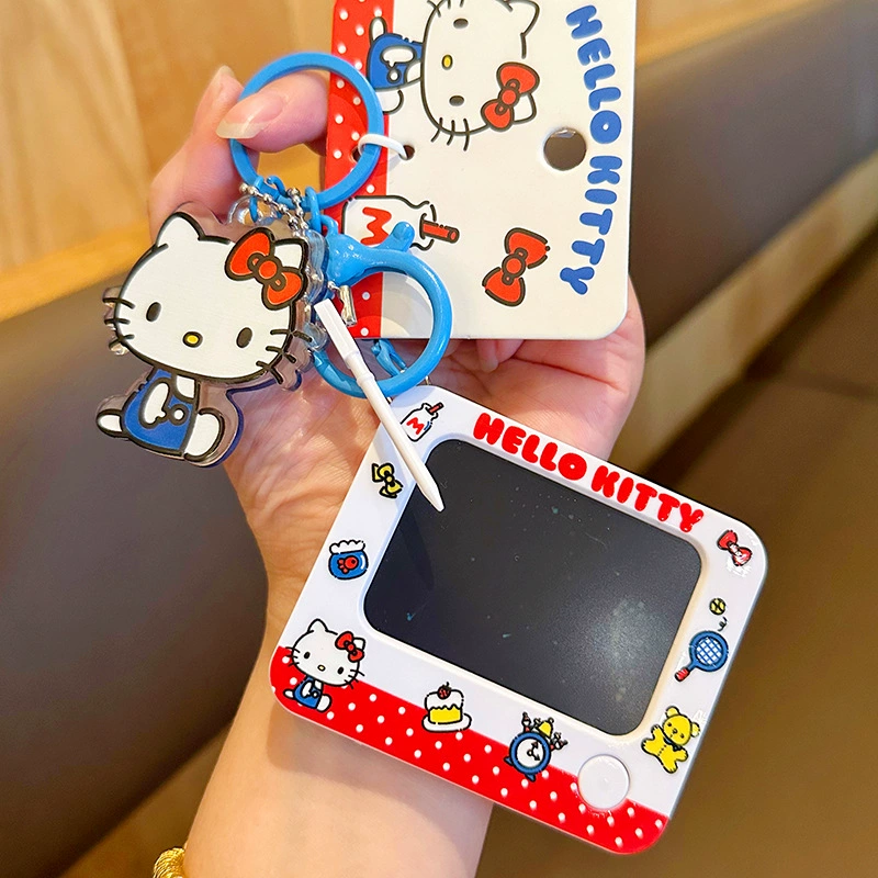 Подвеска и магнитная доска (Sanrio Hello Kitty) — брелок для сумки с стилусом, подарок детям