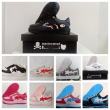 �¿�Bapesta�r�����e��Ь����羳���QSTA������Ь����ɫ��Ƥ