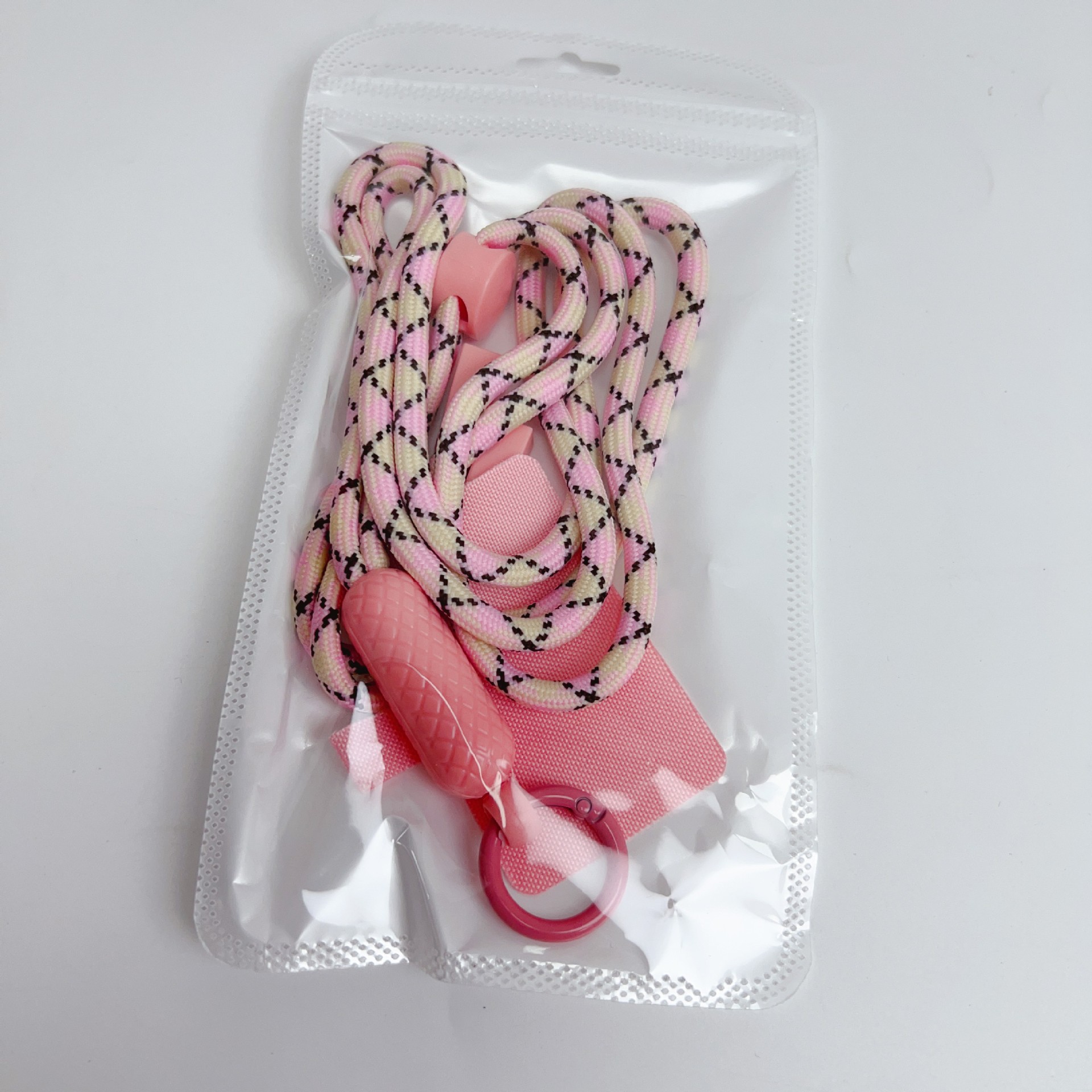 Ajustable Nuevo Aplicable a la correa de nylon trenzada, nuevo tipo de correa de teléfono móvil, correa de correa universal ajustable.