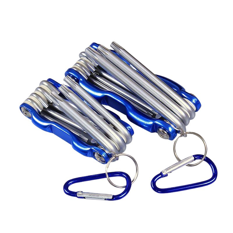 Складной внутренний шестиугольный плоский набор головок гаечный ключ внутренний шестиугольный ключ сливы