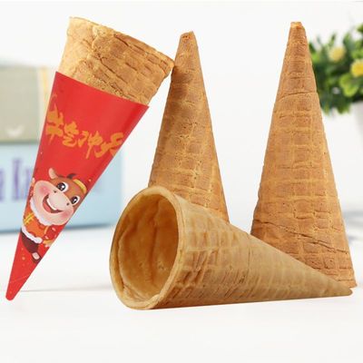 ice cream Cone biscuit Crispy ice cream Crispy cylinder Egg roll Ice cream Cake decorate commercial wholesale