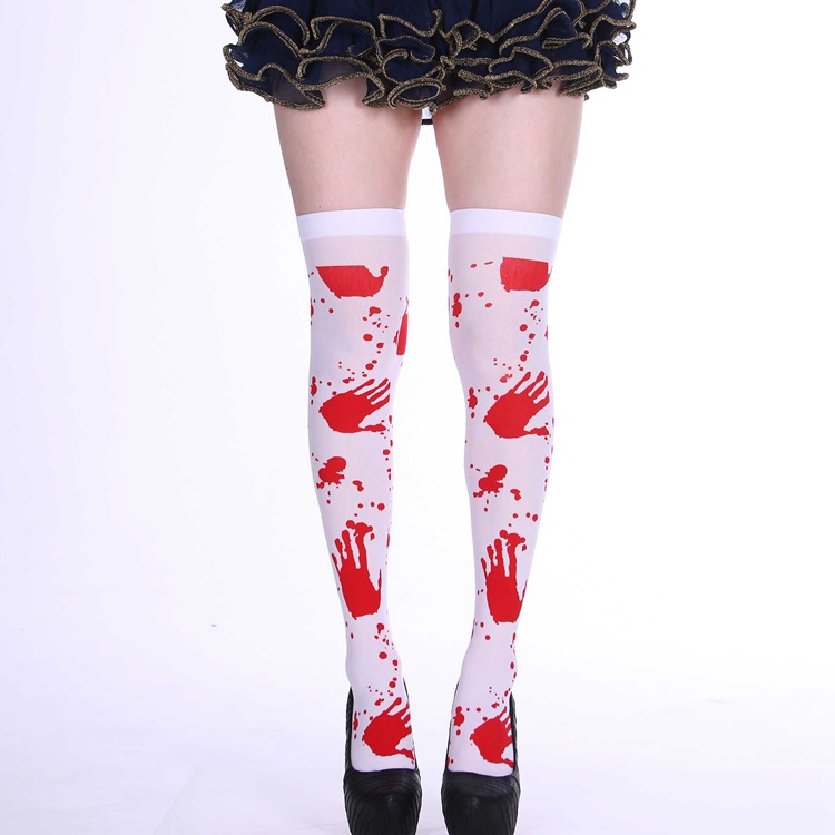 Huella de mano de sangre de doble cara 5