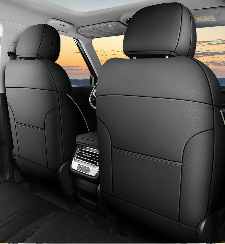 Suitable for Jietu Shanhai T1 Special Seat Cover, Fully Enclosed Seat Cover, Four-Season Universal Car Seat Cushion, Leather Seat Cushion