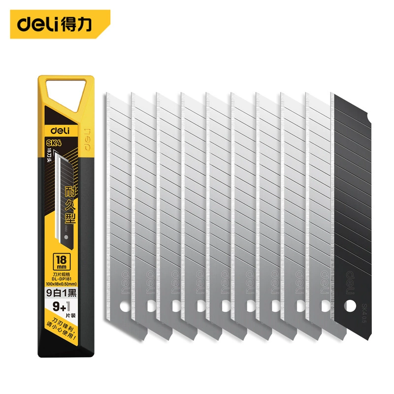 得力 Small big blade, 9mm, 18mm, increased thickness, 25mm