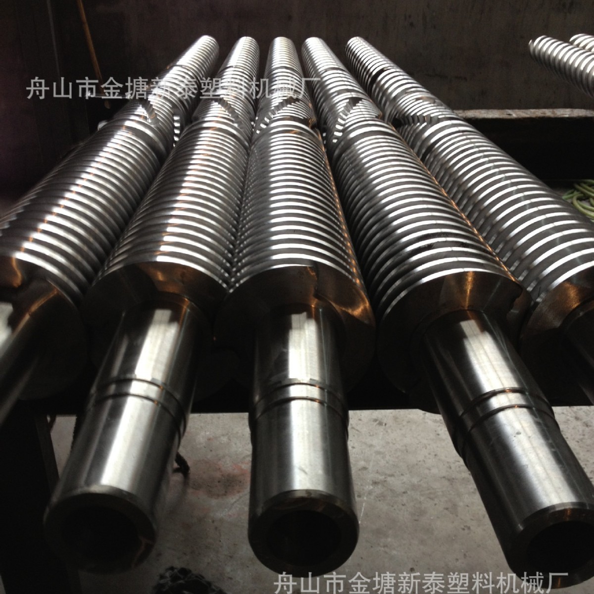 65/132锥形双螺杆机筒，双合金螺杆料筒,pVC管材挤出机双机筒螺杆