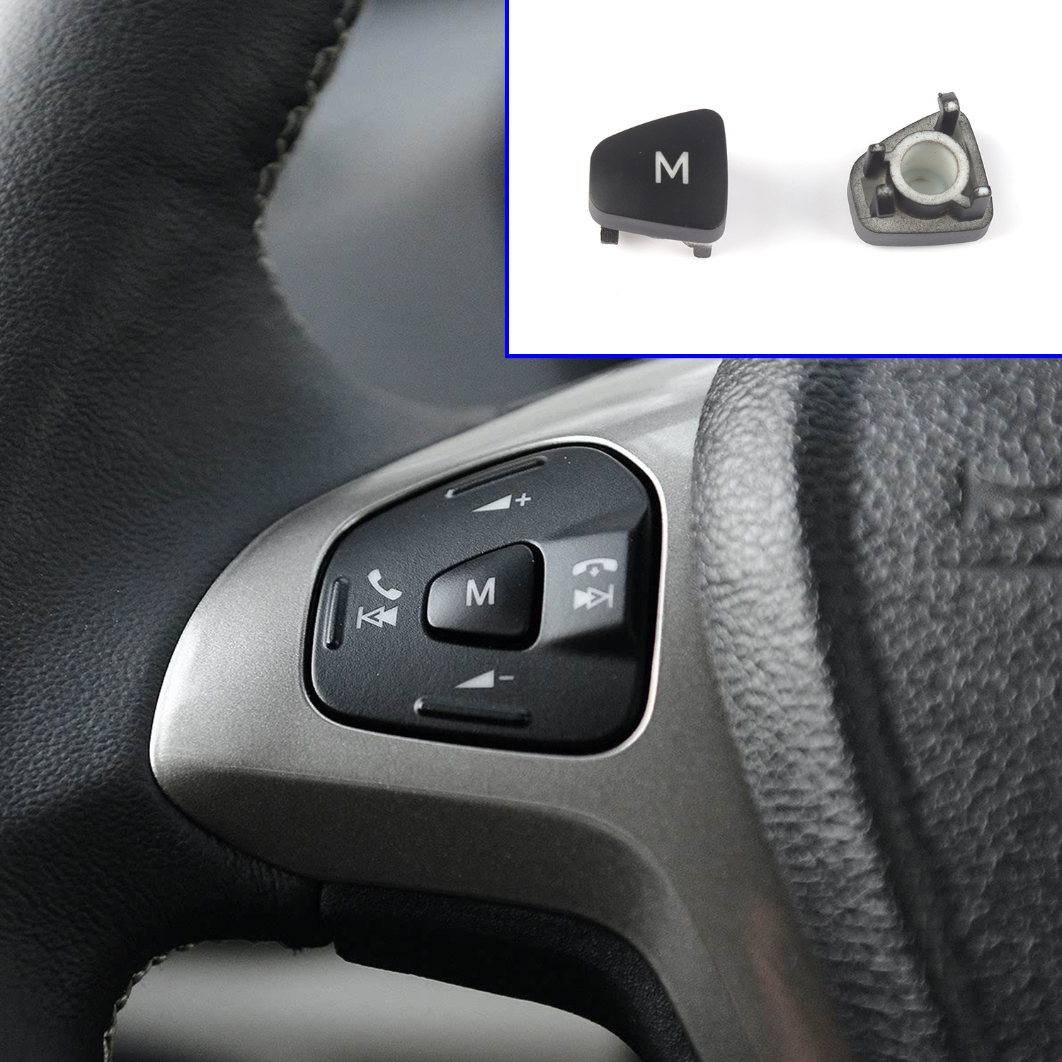 Suitable for Escort Audio Switch m Button Cruise Control Switch on Button m Button on Button Steering Wheel Button