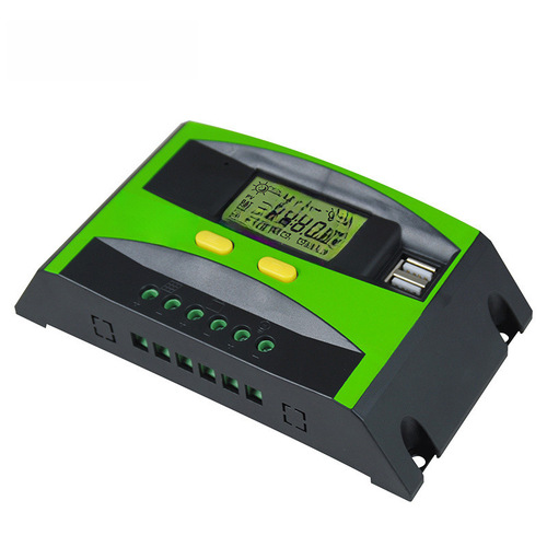 Factory Solar Controller 20A-60A 12V 48V Current Display Photovoltaic Street Light Charging Controller Hot