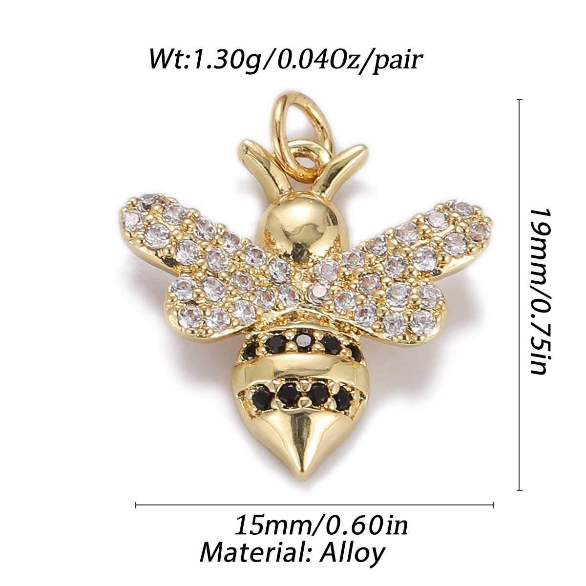 7g Weight Vacuum Plating Gold Plating Process Pendant Jewelry Making Type 19*15mm, 29*20mm Jewelry Making Size Gold Plated Plating Material Zircon Inlay Material DIY Jewelry Accessories Classification 1 Piece Quantity Copper Material Jaguar, Butterfly, Elephant Pattern Plating, Inlay Design Basic Style 1 Piece 19*15mm 29*20mm Copper Zircon Gold Plated Jaguar Butterfly Elephant Pendant 2