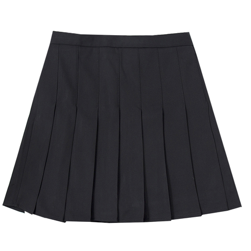 Spring and autumn new style large-size suit pleated skirt, women's skirt, a-line meat-covering short skirt, black skirt, fat sister, 200kg