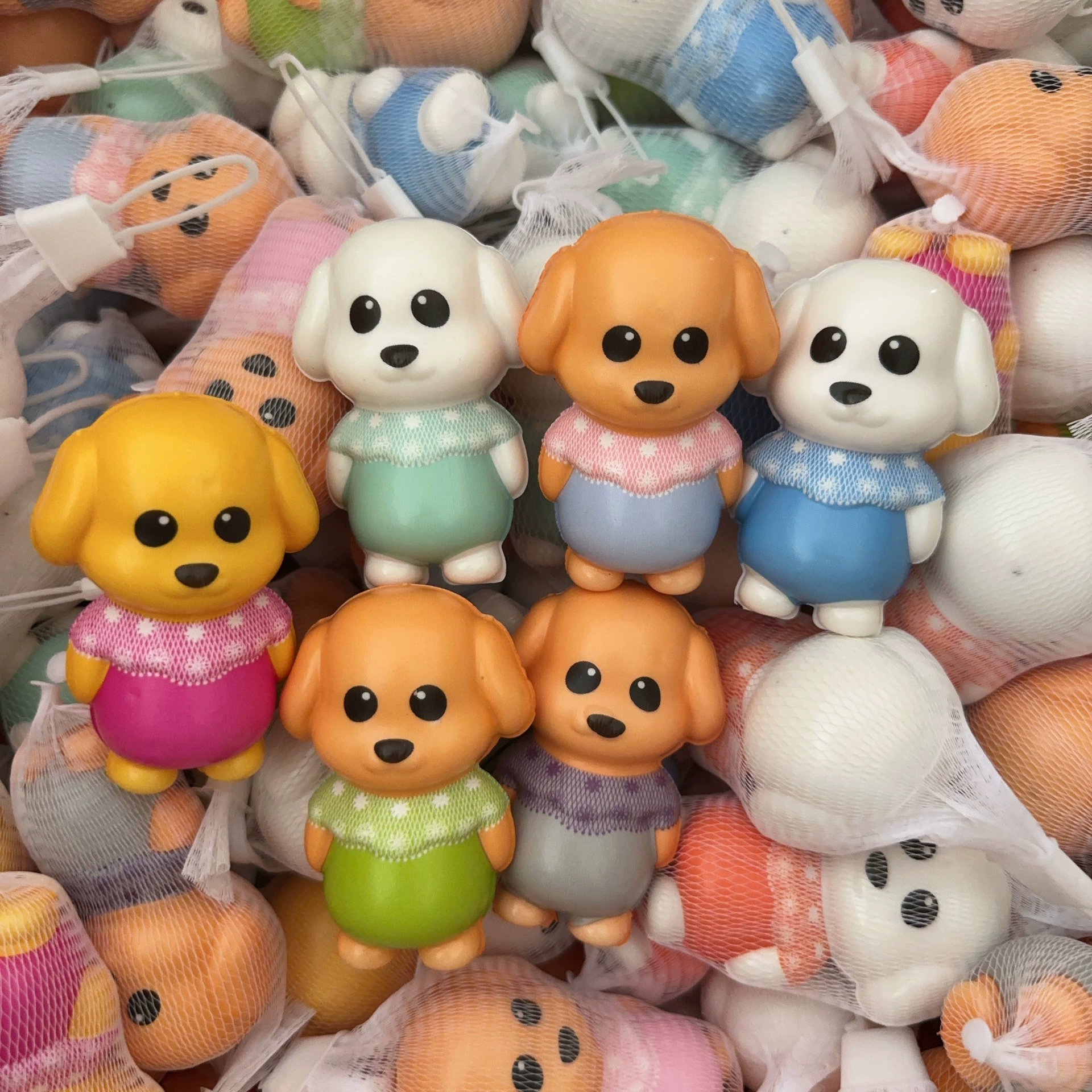 Декомпрессионная мягкая игрушка-пудель из ПУ, фигурка маленькой собачки, медленное восстановление, снятие стресса, слепой бокс, маленькая мягкая игрушка.