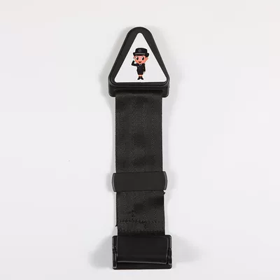 Cute Shoulder Protector, Seat belt shoulder pad - black-child-safety-belt-adjustment-fixer