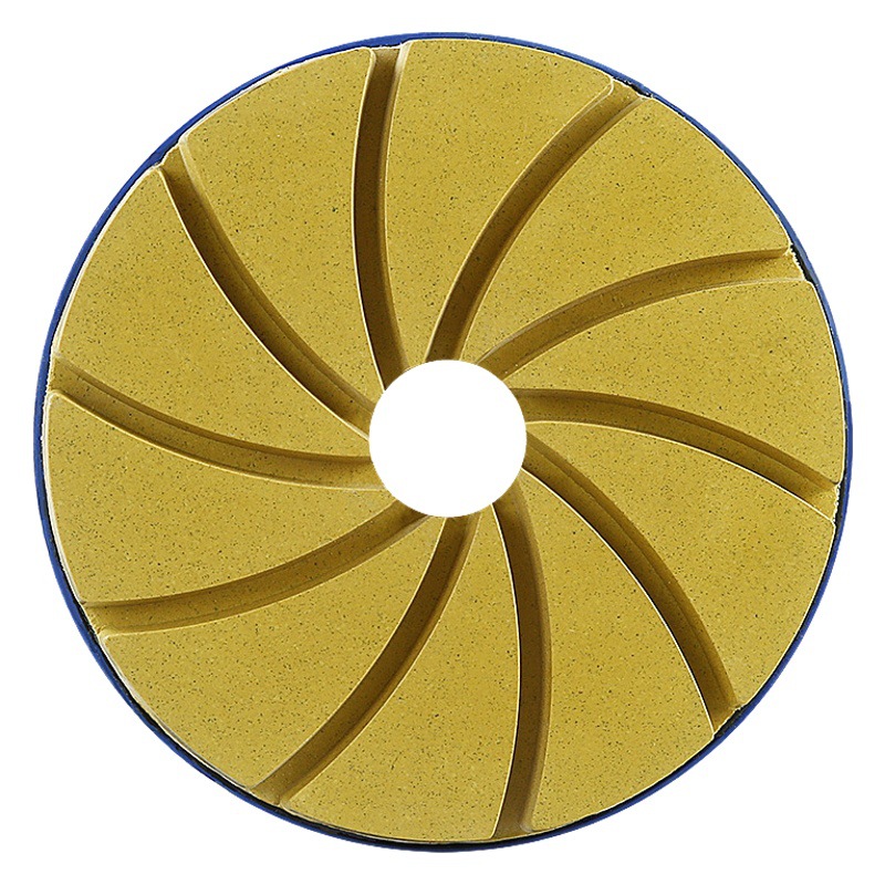 Caracol hebilla biselado engrosado molienda pieza de granito cerámica mármol británico piedra reformado diamante pulido película