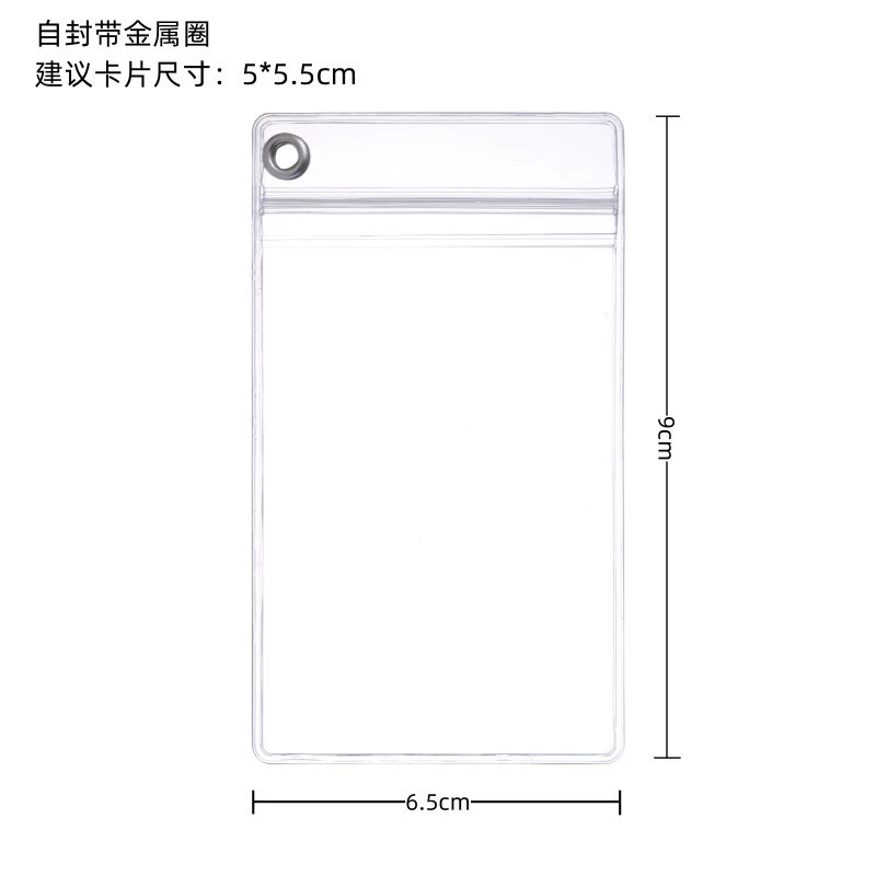 Transparent badge, protective case, storage system, pendant, increased thickness