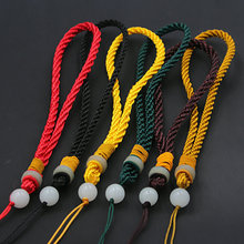 手把件挂绳编织文玩挂件绳子翡翠玉器把玩手绳车钥匙挂绳文玩批发