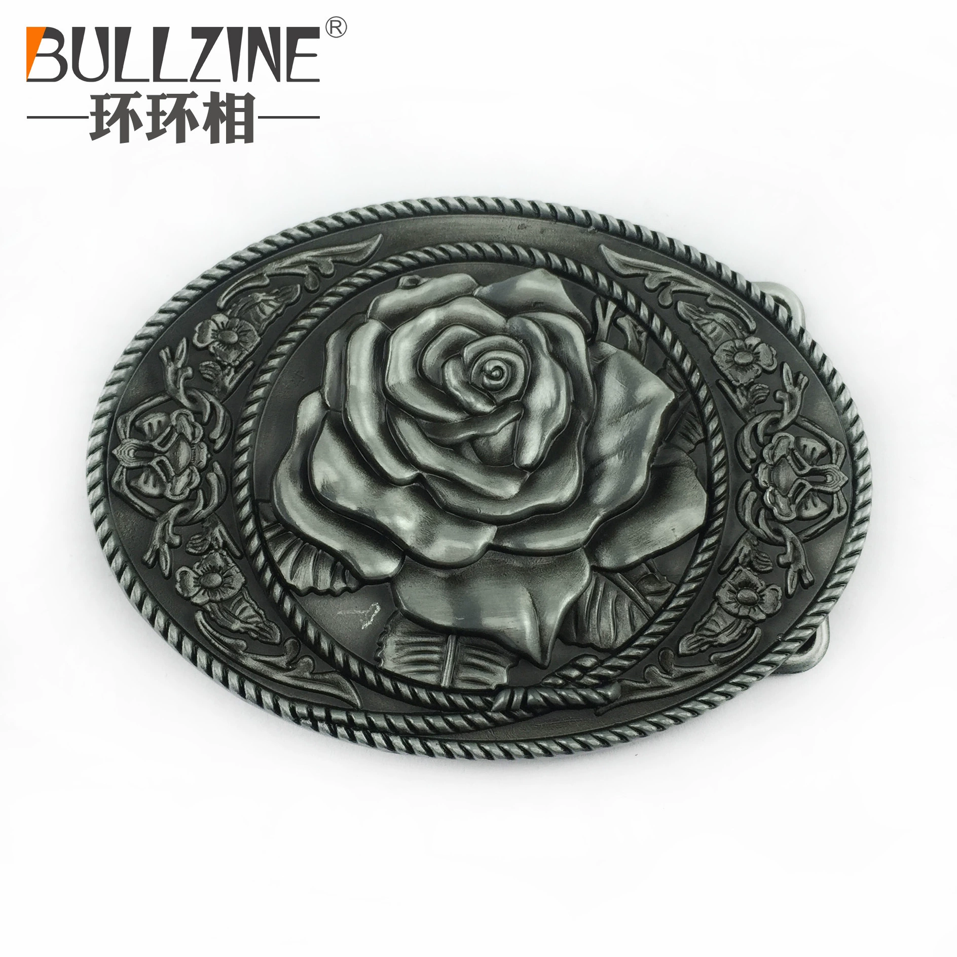 Заводская direct продажа.b Belt buckle из цинкового сплава роза 02682-1, большое количество и выгодная цена