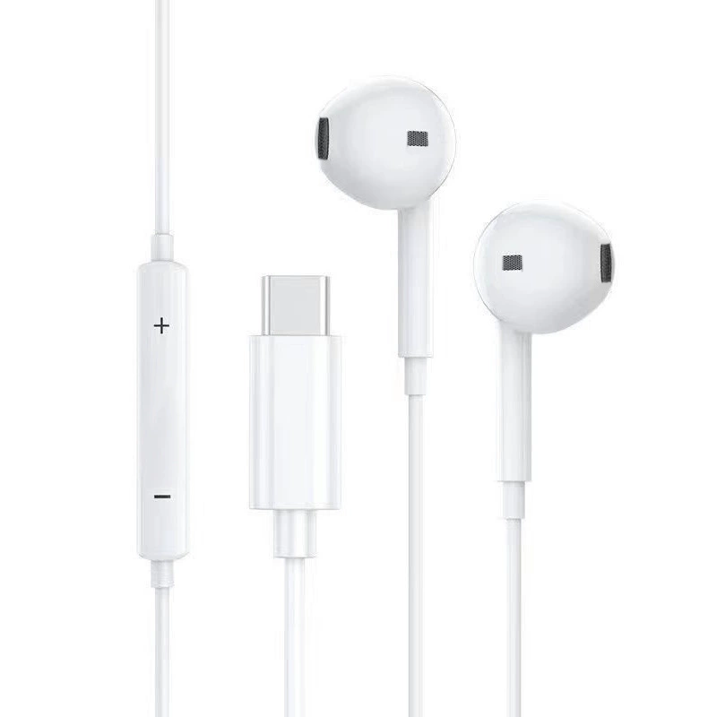 Проводные наушники совместимы с Xiaomi/Huawei, 3,5 мм и USB‑C, встроенный микрофон и пульт, легкие