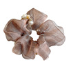 Fashionable universal hair rope from pearl, hair accessory, Japanese and Korean