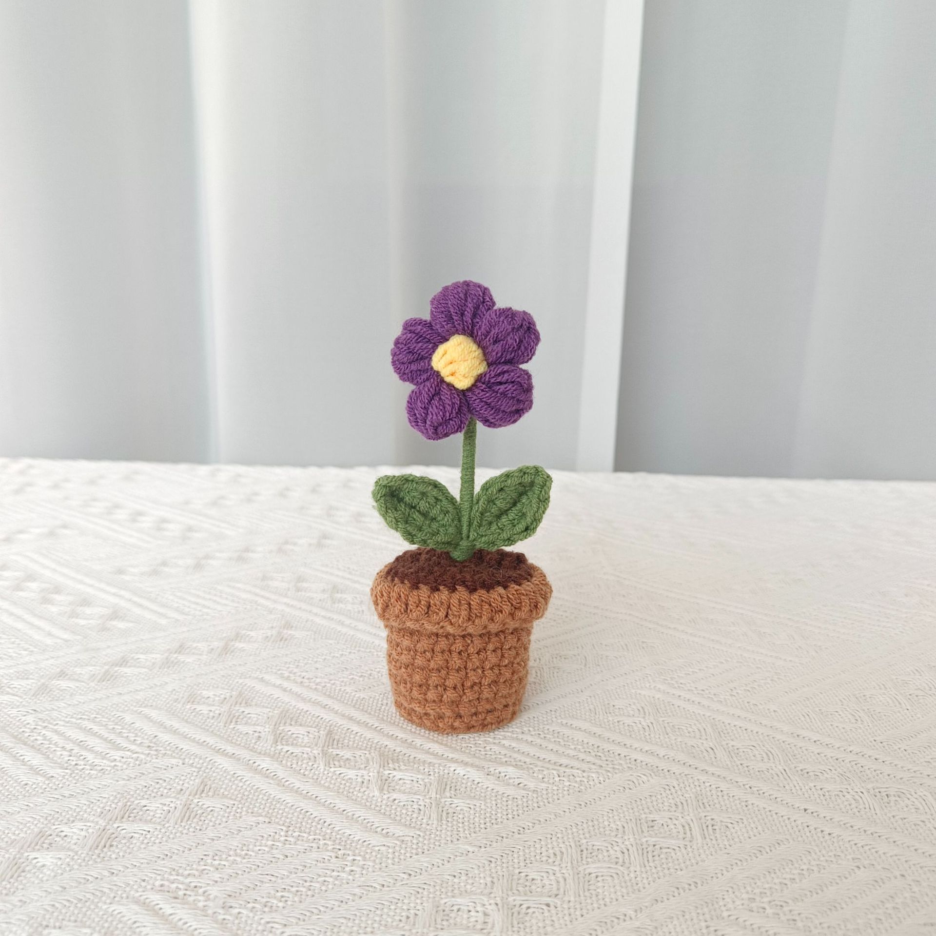보라색 퍼프 분지