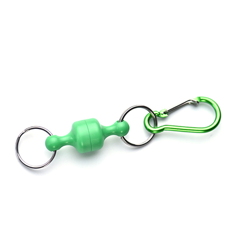 Hebilla de resorte verde grande tipo B