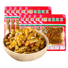 乌江红油豇豆120g*10袋脆口酸豆角麻辣缸豆下饭开味小咸菜