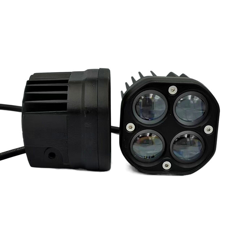 Cross-border Car Front Bumper Light Modified Roof Light Clover Spotlight Motorcycle LED Super Bright Headlight Strong Light