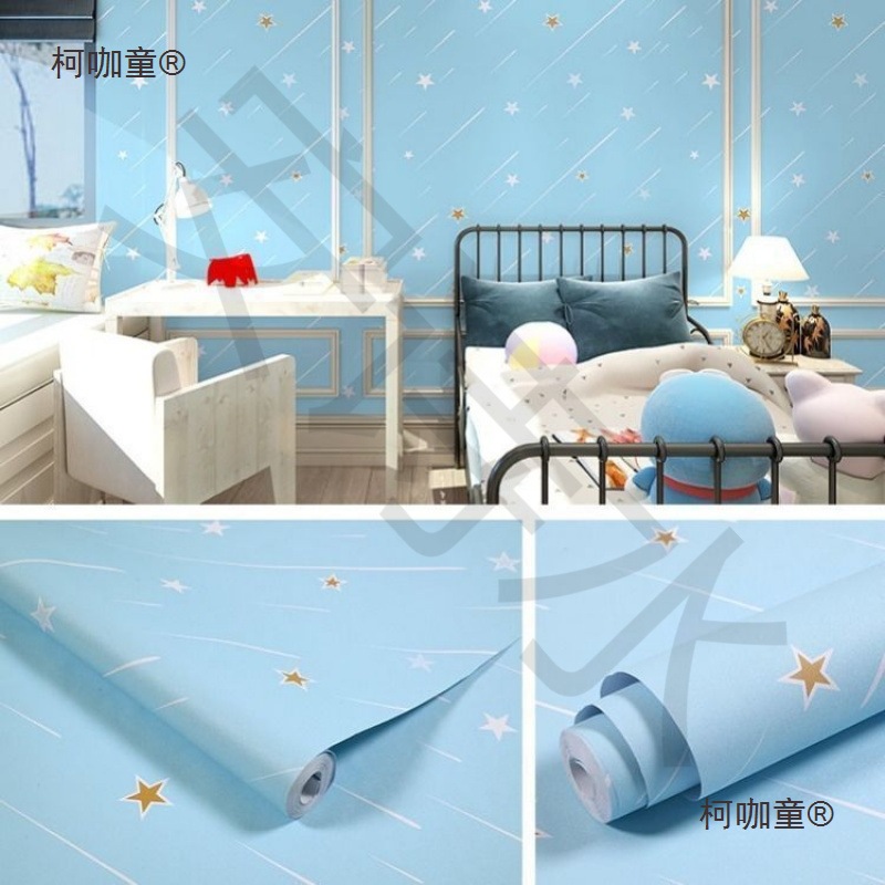 自墙加厚墙纸卧室壁纸特价防水贴纸宿舍10家具翻新粘装饰粘麦太保