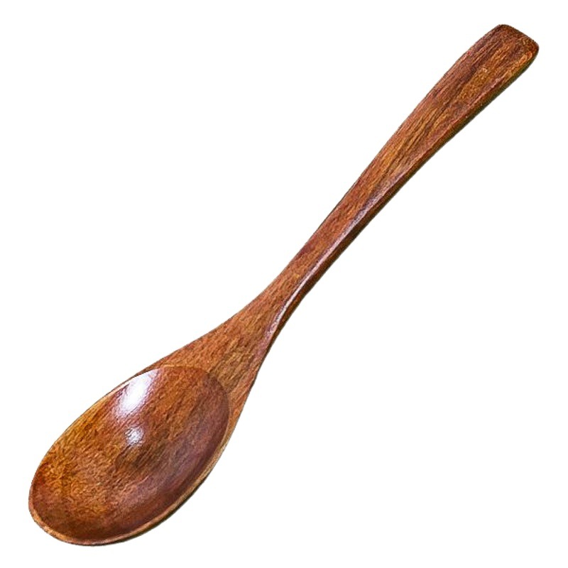 Cuchara de Madre de estilo japonés cuchara de condimento café de madera cuchara de mezcla sinuosa al por mayor cuchara de medición de miel cuchara de medicina Venta Directa