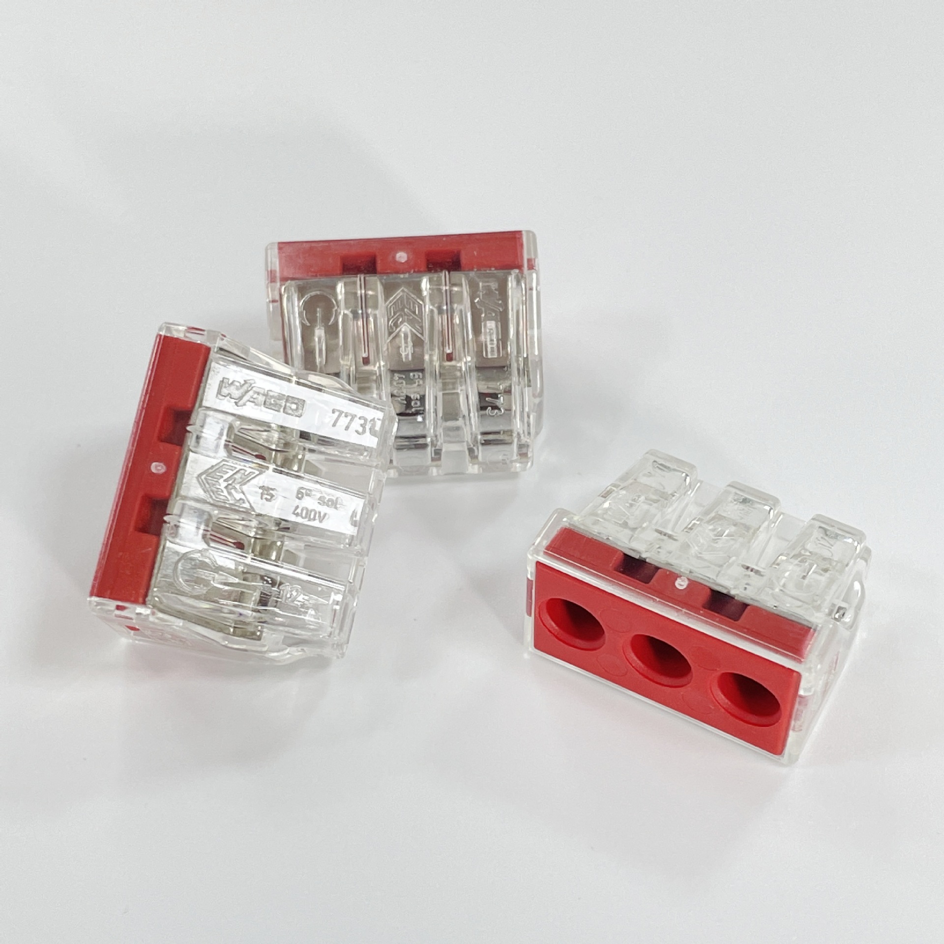 wago接线端子773-173电线对接分线连接器接头卡子 快速绝缘