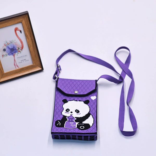 Purple feeding bottle