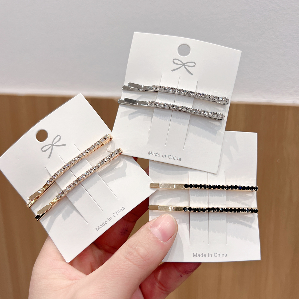 1 Set Quantity Holiday, Daily Occasion Classic Style Commute Women's Solid Color Metal Plating Hair Clip