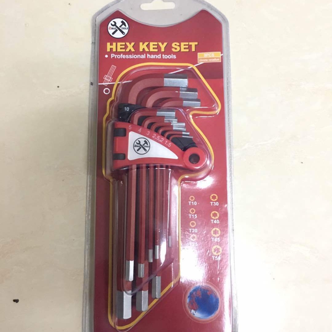 厂家供应各种型号内六角扳手 L扳手 规格齐全