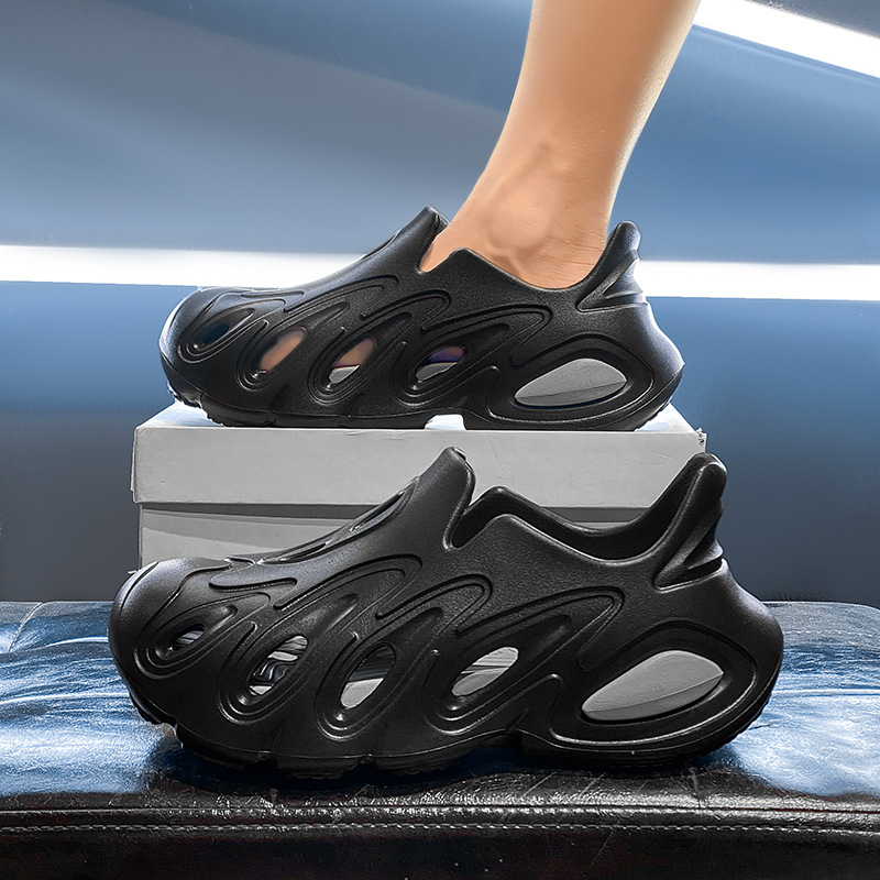 Zapatos con agujeros de coco, deportes al aire libre de verano para padres e hijos