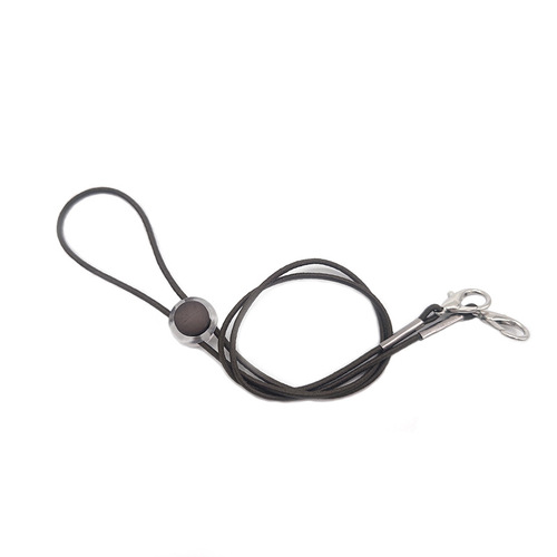 Factory direct sales adjustable lanyard colorful elastic lanyard children and adults universal lanyard