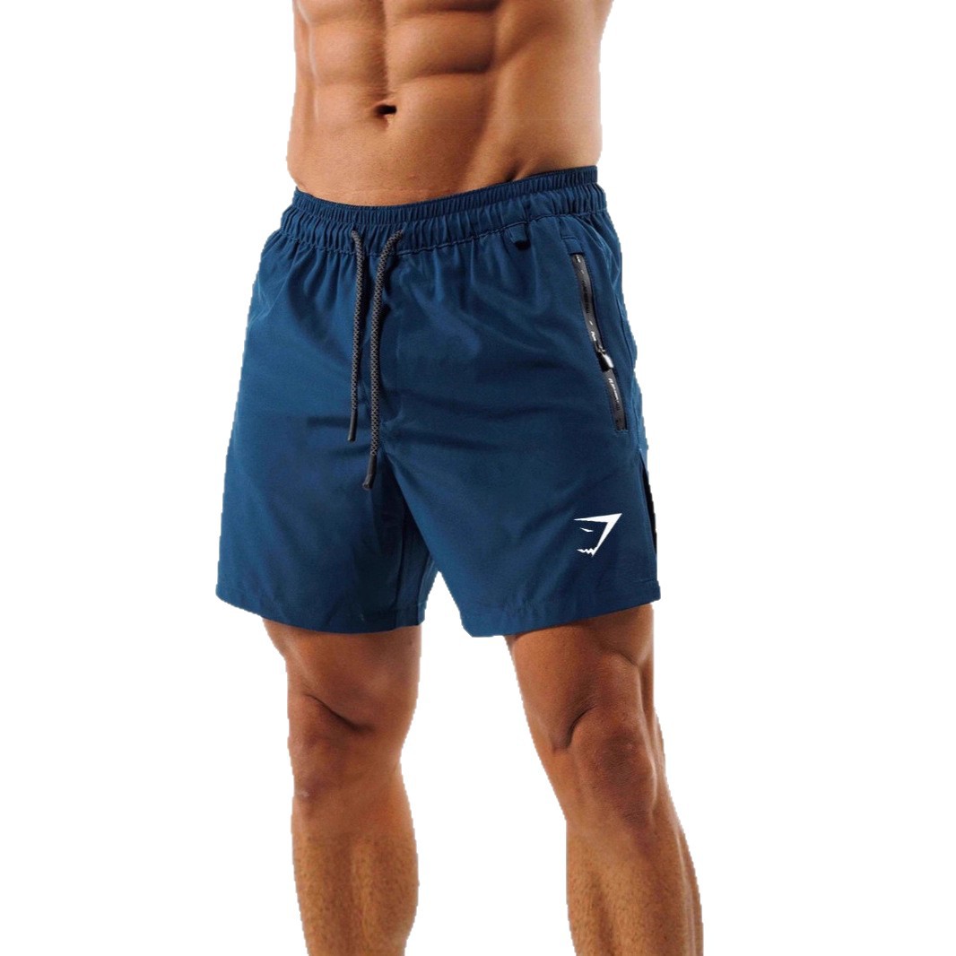 Pantalones cortos de hombre 2 - en - 1 pantalones cortos de doble capa entrenamiento muscular fitness casual pantalones cortos de impresión sueltos