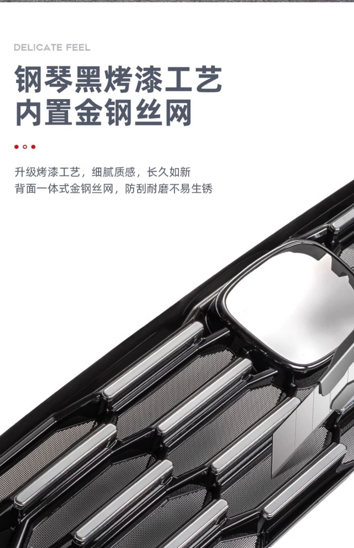 Suitable for 23-24 Honda Crv Insect-Proof Net, Front Modified Special Water Tank Insect-Proof Trim Appearance Accessories