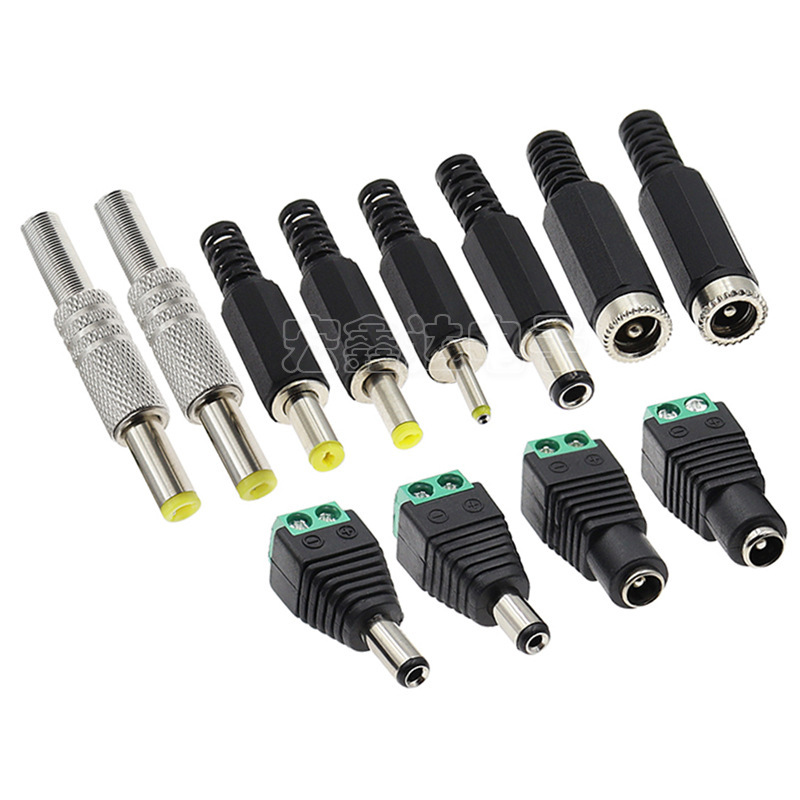 DC電源プラグ5.5*2.1MM 2.5 DCプラグDCオス延長DC 005オスDIYプラグ|undefined