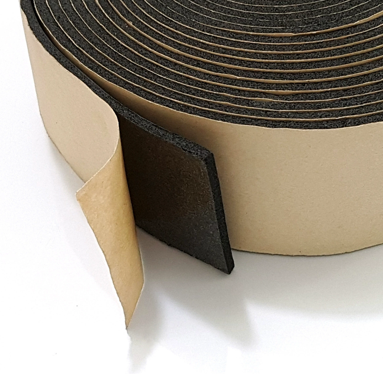 Plastic hair band, self-adhesive thermos sealed