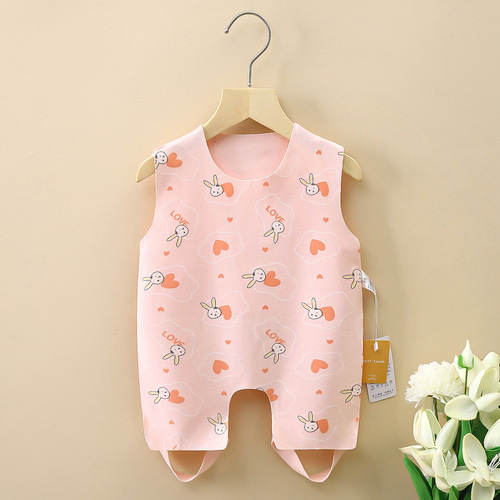 Autumn and winter male and female baby German velvet bellyband baby belly protector boneless leg-length half-back bellyband long-sleeved sleeping anti-kicking quilt