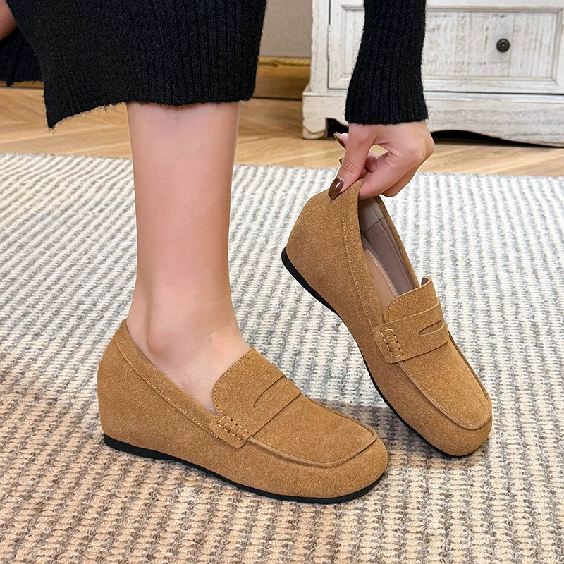 Kangaroo, high comfortable footwear, 5 cm, soft sole, plus size