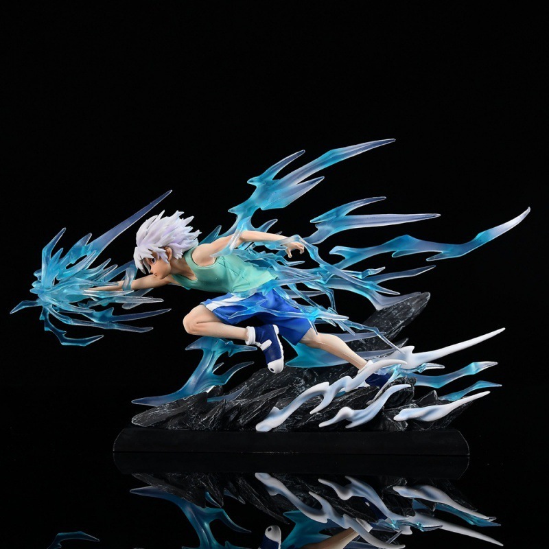 PG Anniversary Limited Edition Full-time Hunter GK Kiki Beat Enemy Xiaojie Hand-made Model Tide Play Ornaments Toy Statue
