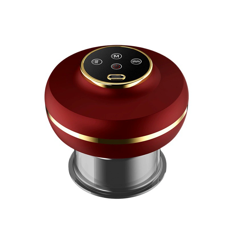 Бытовой Интеллектуальный вакуумный дыхательный купирующий прибор Меридиан дноуглубительный массажный инструмент нагревательный Электрический соскабливающий инструмент отрицательного давления