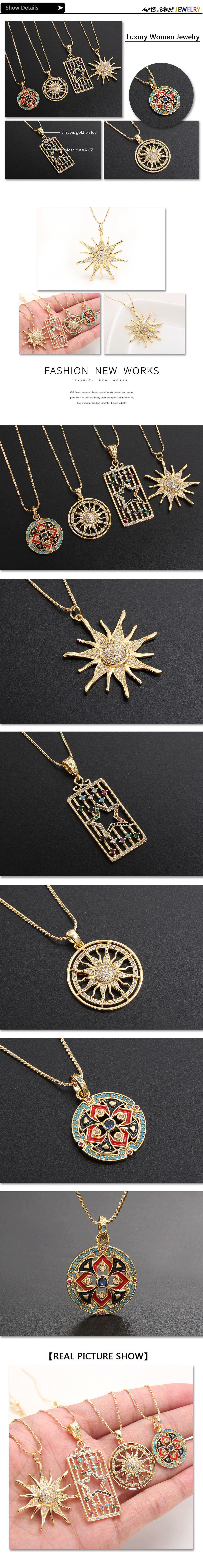 Sun Necklace Image 2