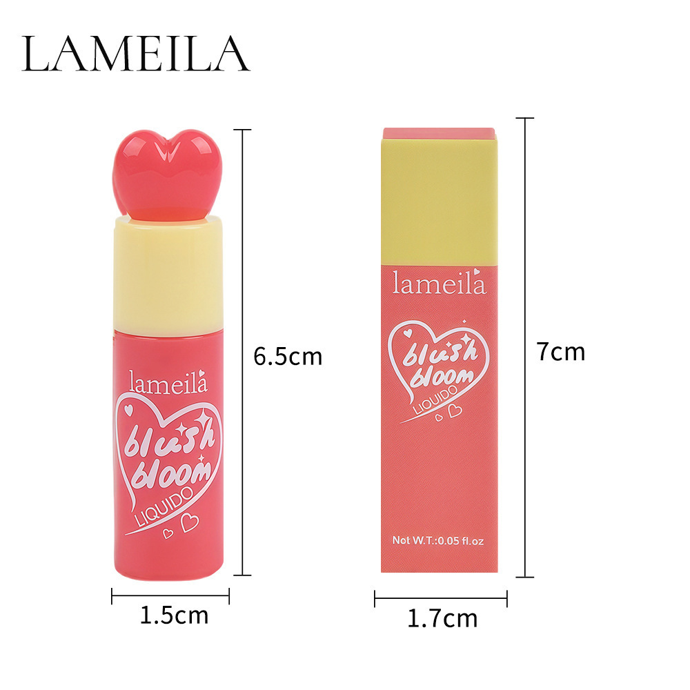 Solo exporta líquido de rubor hidratante líquido maquillaje facial reparador líquido de rubor mate fácil de colorear colorete al por mayor transfronterizo
