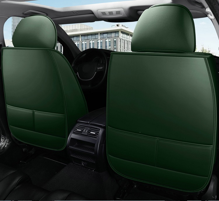 New Foreign Trade Full Leather Car Seat Cushion, Car Seat Cover, Four-Season Full Surround Car Seat Cushion, Temu Amazon Factory
