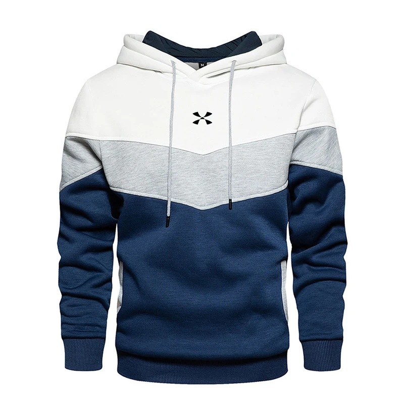 Sports woolen keep warm hoody with hood for leisure