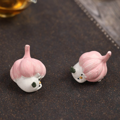 宜興紫砂茶はニンニクの鳥をかわいがります。
