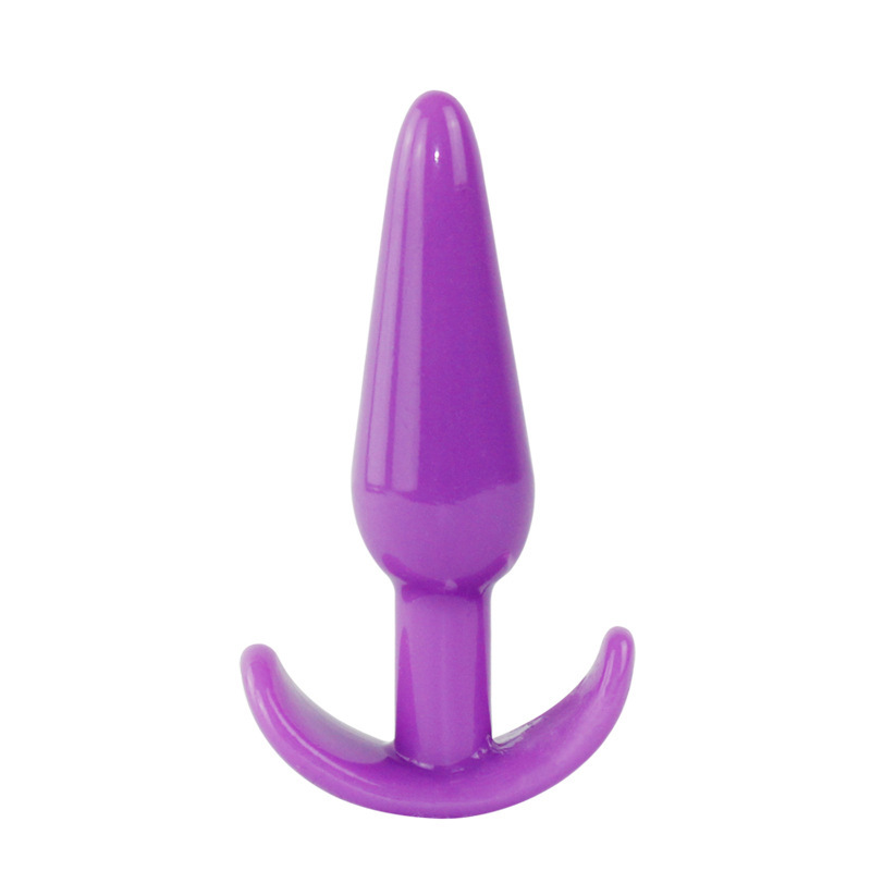 TPE Anal Plug, Large Pink Butt Plug for Adult Anal Play — detail image 9