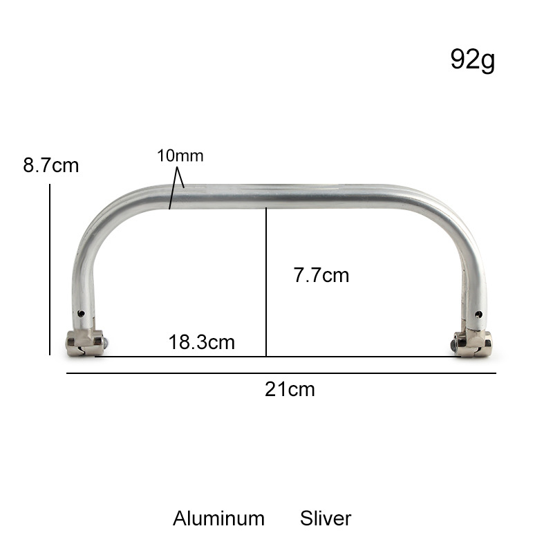 Pinza Boca Metal Profesional — Para DIY Bolsos y Tubos Aluminio