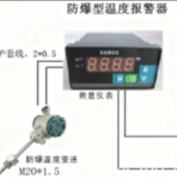 防爆温度报警器  数显+声音报警（S100PT）、防爆温度报警器现场