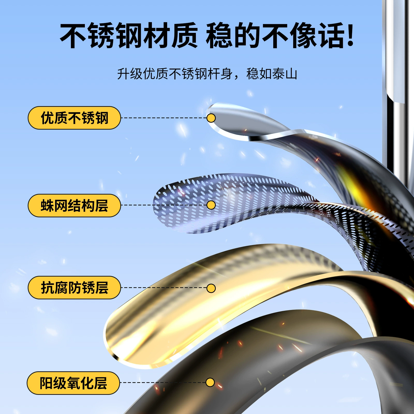 Портативная селфи-палка для телефона, 2025 новый концертный трипод, селфи-артефакт, вращение на 360 градусов, путешественная фотосъемка